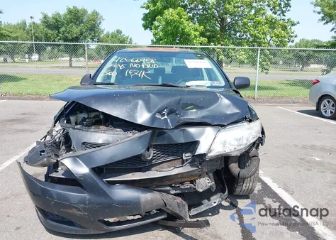 2010 Toyota Corolla Le из США, поврежденный, VIN 2T1BU4EE2AC267589